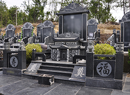 墓型展示
