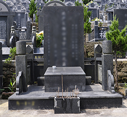 墓型展示