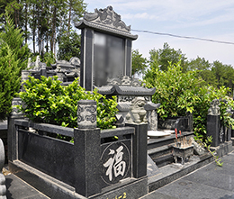 墓型展示
